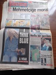 Sabah Gazetesi - 29 Ekim 1923 - Cumhuriyet Bayramını Bugün Diğer Yıllardan Daha Büyük Coşku İle Kutluyoruz - Cumhurbaşkanı Süleyman Demirel'in Bayram Mesajı - Güneydoğu'da Tırmanan Terör - Bölücü Teröristler Bir Öğretmen Çiftin Daha Hayatını Söndürdü - Murat Karayalçın İşi Zora Sokuyor - Deniz Baykal - Levent Yüksel - Sezen Aksu - Sertab Erener - Ferdi Tayfur -   Kadir İnanır - Müjde Ar