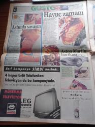 Sabah Gazetesi - 11 Kasım 1993 - Binbaşı Cem Ersever'in Olayı Kördüğüm - Önceki Gün İntihar Eden Ekrem Dürüst Toprağa Verildi - Atatürk'e Saygılarını Sevgilerini Belirtmek İçin Yüz binlerce Kişi Anıtkabir'e Akın Etti - Terör Pahalılık Ve Zamlarla Bunalan Türk Halkı Futbolla Moral Buldu - Avrupa Türk Futbolunu Konuşuyor - Refah Partili İbrahim Halil Çelik'e Büyük Tepki - Sadettin Teksoy Serbest - Türkan Şoray