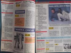 TV'de 7 Gün Gong Tv Program Dergisi - 11 - 17 Ocak 1988 - Robert Redford - Cemile Kutgün - Kuruntu Ailesi Filmi - Garibaldi Dizisi - Franco Nero - Verdi Dizisi - Ronald Pickup - Daria Nicolodi - Namık Kemal Gönenç - Meral Nayman - Bora Uçar - Hulusi Özduru - Harika Çocuk Flmi - Robert Reford - Kanun Namına Filmi - Sonny Preston - George Martin - Hayatımdan Bir Yıl - Sahire Erturan - Yasemin Aslan - Av filmi - Carlos Saura - Mücahitler Dizisi - Altına Hücüm Filmi - Perde arkası - Francesca Annis - Lynette Davies - Charles İş Başında - James Widdoes - Scott Balo - Kavanozdaki Adam - Şok Filmi - Alain Delon - Yaşama Sebebi Filmi - Maceracılar Dizisi - Oliver Tobias - Ziegfeld Çılgınlıkları filmi - Fred Astaire - Lucille Ball - Kuruluş Dizisi - Yücel Çakmaklı - Tarık Buğra - James Lee Barrett - William Blinn - Derimod Kıyafet Reklamı fotoğraf ve haberi - Tam Takım Dergi