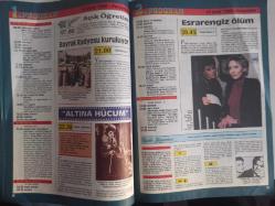 TV'de 7 Gün Gong Tv Program Dergisi - 11 - 17 Ocak 1988 - Robert Redford - Cemile Kutgün - Kuruntu Ailesi Filmi - Garibaldi Dizisi - Franco Nero - Verdi Dizisi - Ronald Pickup - Daria Nicolodi - Namık Kemal Gönenç - Meral Nayman - Bora Uçar - Hulusi Özduru - Harika Çocuk Flmi - Robert Reford - Kanun Namına Filmi - Sonny Preston - George Martin - Hayatımdan Bir Yıl - Sahire Erturan - Yasemin Aslan - Av filmi - Carlos Saura - Mücahitler Dizisi - Altına Hücüm Filmi - Perde arkası - Francesca Annis - Lynette Davies - Charles İş Başında - James Widdoes - Scott Balo - Kavanozdaki Adam - Şok Filmi - Alain Delon - Yaşama Sebebi Filmi - Maceracılar Dizisi - Oliver Tobias - Ziegfeld Çılgınlıkları filmi - Fred Astaire - Lucille Ball - Kuruluş Dizisi - Yücel Çakmaklı - Tarık Buğra - James Lee Barrett - William Blinn - Derimod Kıyafet Reklamı fotoğraf ve haberi - Tam Takım Dergi