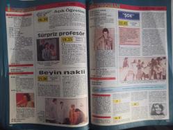 TV'de 7 Gün Gong Tv Program Dergisi - 11 - 17 Ocak 1988 - Robert Redford - Cemile Kutgün - Kuruntu Ailesi Filmi - Garibaldi Dizisi - Franco Nero - Verdi Dizisi - Ronald Pickup - Daria Nicolodi - Namık Kemal Gönenç - Meral Nayman - Bora Uçar - Hulusi Özduru - Harika Çocuk Flmi - Robert Reford - Kanun Namına Filmi - Sonny Preston - George Martin - Hayatımdan Bir Yıl - Sahire Erturan - Yasemin Aslan - Av filmi - Carlos Saura - Mücahitler Dizisi - Altına Hücüm Filmi - Perde arkası - Francesca Annis - Lynette Davies - Charles İş Başında - James Widdoes - Scott Balo - Kavanozdaki Adam - Şok Filmi - Alain Delon - Yaşama Sebebi Filmi - Maceracılar Dizisi - Oliver Tobias - Ziegfeld Çılgınlıkları filmi - Fred Astaire - Lucille Ball - Kuruluş Dizisi - Yücel Çakmaklı - Tarık Buğra - James Lee Barrett - William Blinn - Derimod Kıyafet Reklamı fotoğraf ve haberi - Tam Takım Dergi