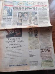 Sabah Gazetesi - 9 Haziran 1993 - Sergen Yalçın Beşiktaş'ta Kaldı - Emre Aşık Fenerbahçe'ye İmza Attı - Cemil Turan - Woody Allen Kaybetti - Ateşkes Sona Erdi - Abdullah Öcalan Savaşı Yoğunlaştırıp Sürdüreceğiz- Tansu Çiller Erkek Çıktı - Tansu Çiller Türkiye'nin İlk Kadın Başbakanı Olacak Mı - Murat Karayalçın