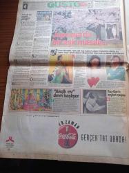 Sabah Gazetesi - 9 Haziran 1993 - Sergen Yalçın Beşiktaş'ta Kaldı - Emre Aşık Fenerbahçe'ye İmza Attı - Cemil Turan - Woody Allen Kaybetti - Ateşkes Sona Erdi - Abdullah Öcalan Savaşı Yoğunlaştırıp Sürdüreceğiz- Tansu Çiller Erkek Çıktı - Tansu Çiller Türkiye'nin İlk Kadın Başbakanı Olacak Mı - Murat Karayalçın