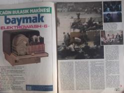 TV'DE 7 Gün Gong Haftalık Aktüalite Sinema Tiyatro Müzik ve Magazin Dergisi - 27 Haziran 1988 - Perihan savaş - Aydan Şener - Baymak Bulaşık Makinesi Reklamı - Yahya Temiz - Hüseyin İzi - İlhan Kuyulu - Rüştü Altay - Kazım bozkurt - Ronald Reagan - Zeki Alasya - Metin Akpınar - Türkan Şoray - Refiya Çetintürk - Paul Eddington - Nigel Hawthorne - Derek Fawlds - Robert Canrad - Patty Duke - Mac Kenzie Astin - Chris Lemmon - Jack Lemmon - John Wayne - Ethan Wayne - Kete Jackson - Ahmet Özhan - Halil Mağazaları Reklamı fotoğraf ve haberi - Dergi Tam Değildir Sadece 12 Sayfası Mevcuttur