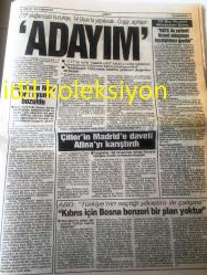KIBRIS GAZETESİ YEREL TAŞRA BASINI --- 16 Aralık 1995 Yıl :7 Sayı :2282--Sözünüzü Tutun --Haspolat artık  korkmuyor --Kadrosuzlar  ısrarlı --Güney de Christmas  parıltısı --CTP olağanüstü kurultayı , 14 Ocak 'ta  yapılacak  Özgür  Adayım --Çiller 'in Madrid 'e  daveti Atina 'yı  karıştırdı --KKTC ile  aynı kaderi  paylaşıyoruz --Bölünmüş  Ülke Kıbrıs --Yunan ,Türk azınlığı  asimile etmek  istiyor **Türkiye AB 'a Hazırlanıyor --Türkiye ABD 'den Atacm Füzesi Alıyor --AB de tek para birimi --Oy verirken iyi düşünün --Vergi peşinde koşmadılar  güldüler eğlendiler --Alkışlar Jazz Mania 'ya --Antoloji  :Tamer Öncül ---7. Milli Mevlana Sempozyumu --Editörler  Özdemir ,İnce, Ülker Görevlerinden Ayrıldı --Cervantes Ödülü  Jose Cela 'nın --Recep ile Alpay Kart Tiryakisi ---Galatasaray  de iyi  futbol moral verdi -- Fenerbahçe de Mustafa Karşıyaka  Yolcusu --Devlet Bakanı  Barutçu Umutlu : Dünya Kupası Elemeleri 'inde Şanslıyız --Cemal İneci Şenlik 'i geçti --