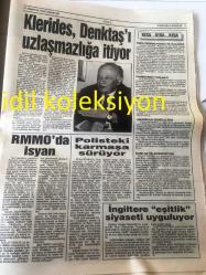 KIBRIS GAZETESİ YEREL TAŞRA BASINI ----27 Ağustos 1994 Yıl :1 Sayı :1809-Hükümet ortakları Kıbrıs Sorununda  anlaşamadı ve :Koalisyon  komada --UBP''den Eroğlu 'na tek rakip Enver Emin --Gazimağusa esnafı plansız -programsız  elektrik  kesintilerine karşı protesto gösterisi  düzenledi  Elektrik isyanı --Rumlar , KKTC ' de ki bir turistin  ölümüne neden  oldu  Yeni Rum Vahşeti  --Girne Belediyesi 'ne 60 çöp bidonu hediye edildi--Ticaret  Odası Kdv  'ye karşı  - RP -PKK İşbirliği --Rum , garantör Türkiye 'den rahatsız --Klerides , Denktaş 'ı  uzlaşmazlığa itiyor --Almanya Dış işleri bakanı  Klaus Kinkel  Hırvatistan 'da   Zagreb 'e gelen  bakanı meslektaşı  Graniç karşıladı --Nato Genel Sekreteri Manfred Wörner toprağa verildi --İki Mustafa Denizer ,Londra da Buluştu --Aşkınız için  check -up yapın -- Can Tufan :Türk Pop Müziğinde patlama değil ,enflasyon var --Avrupa 'nın yeni prensi Panucci --Baresi  'nin gönlü Japonya da -Ewing  Güney Afrika da --Fenerbahçe de müjdat  kadroda--