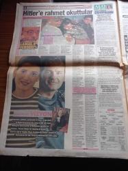 Sabah Gazetesi - 13 Kasım 1993 - Yedi Kocalı Mehmet Ali Erbil - Ajda Pekkan'ın Şarkısı Semra Özal'ı Ağlattı - Taklit Paketle Piyasa Çay Sürdüğü İçin Çay Kur Tarafından Mahkemeye Verilen Tuncer Ergüven Çay Kur'a Genel Müdür Yapıldı - Çalışma Bakanı Mehmet Moğultay
