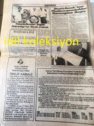 KIBRIS HALKIN SESİ GAZETESİ YEREL TAŞRA BASINI----14 Ekim 1994 Yıl :53 Sayı :17018---Yeşilırmak Verilemez --Ecevit :Zafer ve Barışın Ürünleri Onurla Yaratılacak --Sağlıkta eleştiriler dikilirken :Eşref Çetinel --Eski  eserlerinin  ilgili daireye teslim işlemleri devam ediyor :Arzu Seldağ --Denktaş -  Klerides  Görüşmesi  ve  ABD Görüştü :İsmet Kotak --Türkiye 'nin Dublin Büyük elçisi  Taner Baytok --Kıbrıs sorunu Rum  saldırıları ile  başladı --Neden her şey 16 Ekim de ki UBP kurultayına endekslendi ?--Salih Bayraktar --Hasan Yaman  :Kırsal alanlarda da özel geceler düzenlenmeli --Jimnastik Federasyonu  İki Aydır Başkansız -Fenerbahçe de Müjdat İlker Umudu --
