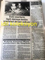 KIBRIS HALKIN SESİ GAZETESİ YEREL TAŞRA BASINI----14 Ekim 1994 Yıl :53 Sayı :17018---Yeşilırmak Verilemez --Ecevit :Zafer ve Barışın Ürünleri Onurla Yaratılacak --Sağlıkta eleştiriler dikilirken :Eşref Çetinel --Eski  eserlerinin  ilgili daireye teslim işlemleri devam ediyor :Arzu Seldağ --Denktaş -  Klerides  Görüşmesi  ve  ABD Görüştü :İsmet Kotak --Türkiye 'nin Dublin Büyük elçisi  Taner Baytok --Kıbrıs sorunu Rum  saldırıları ile  başladı --Neden her şey 16 Ekim de ki UBP kurultayına endekslendi ?--Salih Bayraktar --Hasan Yaman  :Kırsal alanlarda da özel geceler düzenlenmeli --Jimnastik Federasyonu  İki Aydır Başkansız -Fenerbahçe de Müjdat İlker Umudu --