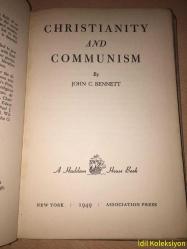 CHRİSTİANİTY AND COMMUNİSM - JOHN C. BENNETT - ASSOCİATİON PRESS - İNGİLİZCE KİTAP (HIRİSTİYANLIK VE KOMÜNİZM)