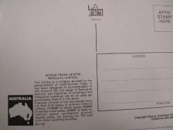 ŞEHİR KARTPOSTALI-AVUSTRALYA/MELBOURNE DÜNYA TİCARET MERKEZİ GÜNDÜZ GÖRÜNTÜSÜ,ARKASINA YAZILMAMIŞ,RENKLİ, 11 X 15 CM EBADINDA - 1950'LER, 1960'LAR, 1970'LER, 1980'LER