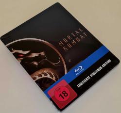 MORTAL KOMBAT 2021 Blu-ray Limited Edition Steelbook