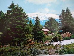 ŞEHİR KARTPOSTALI-TÜRKİYE/BURSA ULUDAĞDAN BİR GÜNDÜZ GÖRÜNTÜSÜ,ARKASINA YAZILMIŞ,RENKLİ, 11 X 15 CM EBADINDA - 1950'LER, 1960'LAR, 1970'LER, 1980'LER