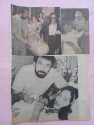 Türkan Şoray ve kızı Yağmur Ünal-Cihan Ünal Çeşitli Gazete Dergi ve Haber Sayfalarından kesilmiş 10 adet fotoğraflı 20*30cm ebadında arkalı önlü boş kağıda yapıştırılmıştır.