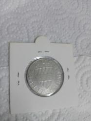 1957 Avusturya 10 şilin gümüş