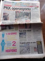 Sabah Gazetesi - 25 Aralık 1993 - Çetin Altan - Zülfü Livaneli - Fenerbahçe Derbi Sever - Galatasaraylı Tugay Kerimoğlu'nun Düğünü Göz Kamaştırdı - Derya Ayanoğlu Şimdi Anne Olmak İstiyorum - Ergun Göknel'in İSKi'de Rüşvet Çarkını Anlattığı Bandın Mahkemeye Gönderilmeyip Gizlendiği Kesinleşti - Başbakan Tansu Çiller'e Sanatçı Bulundu Muazzez Abacı - Genelkurmay Başkanı Orgeneral Doğan Güreş