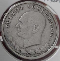 1934 GÜMÜŞ 100 YÜZ KURUŞ KÜÇÜK YILDIZ ÇOK ÇOK TEMİZ ORİJİNAL ÇOK ÇOK NADİRDİR RRRR1A