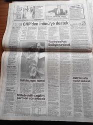 Sabah Gazetesi - 20  Nisan 1993 - Turgut Özal İçin Anıt Mezar Yarışması - Ergün Pembe Trabzonspor'da - Şeytan Rıdvan Dilmen - Nurettin Sözen - Sepp Piontek - Süleyman Demirel Cumhurbaşkanı Başbakan Aranıyor - Semra Özal'ın Hali Yürek Parçalıyor - Turgut Özal'ın Son Sesleri - Erdal İnönü Koalisyon Bozulmamalıdır - Devlet Bakanı Cavit Çağlar -  Amerika Eski Başkanı Bush Geliyor