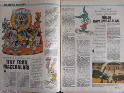 TV'DE 7 Gün Gong Haftalık Aktüalite Sinema Tiyatro Müzik ve Magazin Dergisi - 2 Haziran 1991 - Mariana Garza - Tiny Toon - Mac Guver - Roman Polanski - Madonna - Eduardo Capetillo - Ertan Anapa - Tiny Toon Marceraları - Terri Ann Linn - Clayton Norcross - Lauren Koslow - Margo Lynley - Richard Dean Anderson - Ed O'Neill - Katy Sagal - Güzin Özyağcılar - Akın Tunç - Efgan Efekan - Oktay Sözbir - Cemil Çiçek - Şaban Karataş - Ercan Yılmaz - Müjdat Gezen - Ertürk Yöndem - Uğur Dündar - Can Okanar - Meryl Streep - Kevin Costner - Megan Gallivan - Barbara Montgomery - Ashleigh Blair - John Buchanan - Scott Weinger - Matthew Brooks - Esrarengiz Polonyalı - Fethi Kantarcı - Cüneyt Canver - Mariana Garza - Eduardo Capetillo - Uğur Yücel - Mustafa Denizli - Metelm Toğanay - Türkan Şoray - Sezen Aksu - Erman Kunter - Behiye Aksoy - Emine Kekava - Mustafa Yılmaz - Debra Winger - John Malkovich - Chesney Hawkes fotoğraf ve haberi - Tam Takım Dergi