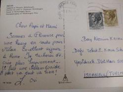 ŞEHİR KARTPOSTALI-İTALYA/FLORANSA MICHELANGELO MEYDANI GÜNBATIMI GÖRÜNTÜSÜ,ARKASINA YAZILMIŞ,PULLU,RENKLİ, 11 X 15 CM EBADINDA - 1950'LER, 1960'LAR, 1970'LER, 1980'LER