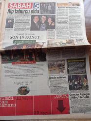 Sabah Gazetesi - 14 Mayıs 1994 - Çetin Altan - Zülfü Livaneli - Fenerbahçe Hakan Şükür İle Suat Kaya'yı Alırsak Kendimizi Affettiririz - Ergun Göknel'e 8 Yıl Nurettin Sözen'e Beraat - Sabah Ekibinin Güneydoğu İzlenimleri - Güneydoğu'dan Portreler - Bankalara Para Yağıyor - ANAP İstanbul İl Başkanı Abdullah Kiğılı - Süleyman Mercümek Refah Partisinin Başını Fena Ağrıtıyor