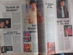 TV'DE 7 Gün Gong Haftalık Aktüalite Sinema Tiyatro Müzik ve Magazin Dergisi - 13 Ocak 1991 - Robert Gentry - Kadir İnanır - Zuhal Olcay - Tom Cruise - Tom Selleck - Sergio Leone - İsmail Cem - Kerim Aydın Erdem - Richard Moll - Adnan Saygun - Cindy Crawford - Erkan Tan - Osman Üstündağ - Emel Sayın - Ateşböceği Ercan - Ömer Karacan - Hülya Avşar - Şenben Ergür - Caroline Williams - Jean Smart - Annie Potts - Agatha Christie - Kadir İnanır - Yılmaz Zafer - Mahinur Ergun - Metin Erksan - Yaprak Özdemiroğlu - Haluk Kurdoğlu - Burçin ORaloğlu - Yaşar Alptekin - İrfan Tözüm - Sergio Leone - Patrick Emory - Donna Kelley - Ali Poyrazoğlu - Metin Atatüzün - Sylvester Stallone - Robin Williams - Glenn Close - Kevin Dilion - Phil Collins - Raksotek Kaset Reklamı fotoğraf ve haberi - Tam Takım Dergi