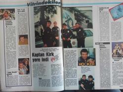 TV'DE 7 Gün Gong Haftalık Aktüalite Sinema Tiyatro Müzik ve Magazin Dergisi - 21 Nisan 1991 - Ayşegül Aldinç - Fulya Ergüneş - Mesut Mertcan - Ayşegül Atik - Richard Grieco - Burt Lancaster - New Kids On The Block Grubu - Dennis Sheridan - Heather Locklear - Adrian Zmed - William Shatner - Bülent Ünsal - Kelly Rutherford - Mickey Rourke - Tekin Akmansoy - Coşkun Sabah - Hülya Koçyiğit - Begüm Örnek - Berker İnanoğlu - Sezer İnanoğlu - Perihan Savaş - Memduh Ün - Harika Avcı - Neslihan Acar - Aytaç Arman - Erden Kıral - Susan Scherer - Burt Lancaster - Charles Dance - Anna Maria Kaufmann - Fidel Castro - Al Pacino - Joey Mcİntyre - Jon Knight - Remington Steele - Pierce Brosnan - Ahmet Özhan - Guiseppe Tornatore - Marcello Mastroianni - Aylin Livanelli - Andy Clayburn - NETA Elektronik Cihazları Reklamı fotoğraf ve haberi - Tam Takım Dergi
