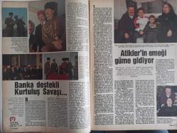 TV'DE 7 Gün Gong Haftalık Aktüalite Sinema Tiyatro Müzik ve Magazin Dergisi - 21 Nisan 1991 - Ayşegül Aldinç - Fulya Ergüneş - Mesut Mertcan - Ayşegül Atik - Richard Grieco - Burt Lancaster - New Kids On The Block Grubu - Dennis Sheridan - Heather Locklear - Adrian Zmed - William Shatner - Bülent Ünsal - Kelly Rutherford - Mickey Rourke - Tekin Akmansoy - Coşkun Sabah - Hülya Koçyiğit - Begüm Örnek - Berker İnanoğlu - Sezer İnanoğlu - Perihan Savaş - Memduh Ün - Harika Avcı - Neslihan Acar - Aytaç Arman - Erden Kıral - Susan Scherer - Burt Lancaster - Charles Dance - Anna Maria Kaufmann - Fidel Castro - Al Pacino - Joey Mcİntyre - Jon Knight - Remington Steele - Pierce Brosnan - Ahmet Özhan - Guiseppe Tornatore - Marcello Mastroianni - Aylin Livanelli - Andy Clayburn - NETA Elektronik Cihazları Reklamı fotoğraf ve haberi - Tam Takım Dergi