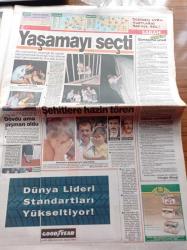 Sabah Gazetesi - 28 Haziran 1994 - Zülfü Livaneli - ABD 1994 Dünya Kupası - Yunanistan'ın ABD'de Başarısız Olması Komşuyu Karıştırdı - Tarkan'a Gözaltı - Ajda Pekkan Burak Kut'a Hayran Oldu -  Fatih Kısaparmak - Ayıp Villalar Sallanıyor - Turgut Özal - DGM Başsavcısı Nusret Demiral DEP'liler Teslim Olsun-  Selim Sadak