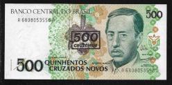 ** BREZİLYA ( 500 * CRUZEİROS ) 1990 - ÇİL