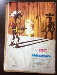 RED KİT - ABRAKADABRA, MİLLİYET YAYINLARI - SAYI: 6, ÇİZGİ ROMAN - 150 LİRALIK SERİ - SAYFA SAYISI: 50 - BÜYÜK BOY