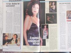 TV'DE 7 Gün Gong Haftalık Aktüalite Sinema Tiyatro Müzik ve Magazin Dergisi - 19 Mayıs 1991 - Pavarotti - Mayim Bialik - Ayşegül Aldinç - Adnan Göyken - Necdet Ergezen - Dehl Berti - Derya Arbaş - John Taylor - Elizabeth Montgomery - Elliot Gould - Arda Uskan - New Kids ON The Beach - Öztürk Serengil - Meral Küçükerol - Aykut ORay - Levent Kırca - Berna Laçin - Gülsüm Soydan - Ferda Yalçın - Yeşim Alıç - Ali Fuat Cebesoy - Gülsüm Soydan - Müjdat Gezen - Lemi Bilgin - Cüneyt Gökçer - Sophia Loren - Marcello Mastroianni - Giancarlo Giannini - Jack Nicholson - Jessica Longe - Lana Turner - John Garfield - Mazhar Alanson - Ali Poyrazoğlu - Yaprak Özdemiroğlu - Round Midnight - Autour De Minuit - Bülent Ünsal  - Kelly Rutherford - Ali Baransel - Güler Kazmacı - Erdal Boratap - Fatma Tokçabalaban - Taxi Blues - Julia Roberts - Coşkun Demir - Patricia Kaas fotorğaf ve haberi - Tam Takım Dergi
