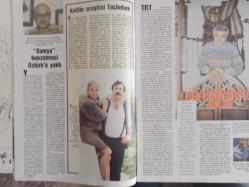 TV'DE 7 Gün Gong Haftalık Aktüalite Sinema Tiyatro Müzik ve Magazin Dergisi - 19 Mayıs 1991 - Pavarotti - Mayim Bialik - Ayşegül Aldinç - Adnan Göyken - Necdet Ergezen - Dehl Berti - Derya Arbaş - John Taylor - Elizabeth Montgomery - Elliot Gould - Arda Uskan - New Kids ON The Beach - Öztürk Serengil - Meral Küçükerol - Aykut ORay - Levent Kırca - Berna Laçin - Gülsüm Soydan - Ferda Yalçın - Yeşim Alıç - Ali Fuat Cebesoy - Gülsüm Soydan - Müjdat Gezen - Lemi Bilgin - Cüneyt Gökçer - Sophia Loren - Marcello Mastroianni - Giancarlo Giannini - Jack Nicholson - Jessica Longe - Lana Turner - John Garfield - Mazhar Alanson - Ali Poyrazoğlu - Yaprak Özdemiroğlu - Round Midnight - Autour De Minuit - Bülent Ünsal  - Kelly Rutherford - Ali Baransel - Güler Kazmacı - Erdal Boratap - Fatma Tokçabalaban - Taxi Blues - Julia Roberts - Coşkun Demir - Patricia Kaas fotorğaf ve haberi - Tam Takım Dergi