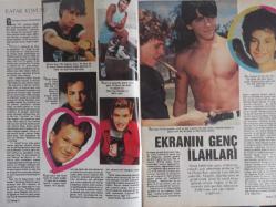 TV'DE 7 Gün Gong Haftalık Aktüalite Sinema Tiyatro Müzik ve Magazin Dergisi - 17 Mart 1991 - John Depp - Melis Sökmen - Ercüment Vural - Aysel Gürel - Semiha Yankı - Adnan Göyken - Uğur Başar - Kerim Aydın Erdem - Bülent Osma - Emre Yılmaz - Uğur Dündar - Zuhal Olcay - Hülya Erman - Scott Balo - Willie Aames - Kirk Cameron - Emre Dağdeviren - Mehmet Karaca - Atilla Özkırımlı - Metin Serezli - Erol Günaydın - Haluk Kurdoğlu - Ali Poyrazoğlu - Meltem Hakarar - Özcan Sandıkçıoğlu - Yekta Okur - Ertuğrul Zorlutuna - Begüm Özbek - Hülya Koçyiğit - Zafer Akyol - Barış Manço - Tom Cruise - Kemal Sunal - Şerif Gören - Ali Ekber - Rob Lowe - Nick Nolte - Joanna Cassidy - Jaclyn Smith - Chris Temple - Joanne Woodward - Angelica Huston - Lorraine Bracco - Whoopi Goldberg - Kathy Bates - Metin Balcı - Kim Appleby - Marlboro Sigara Reklamı fotoğraf ve haberi - Tam Takım Dergi