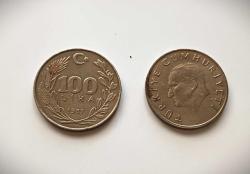 T.C. 100 TÜRK LİRASI 1987