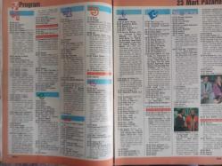 TV'DE 7 Gün Gong Haftalık Aktüalite Sinema Tiyatro Müzik ve Magazin Dergisi - 22 Mart 1992 - Kemal Sunal - Kırmızılı Kadın Filmi - Şampiyon Gallop'a Karşı Filmi - Dudley Moore - Yabancı Geceler Filmi - Stephen King - Christopher Walker - Faye Dunaway - Parapsikolojinin Tuzakları - Nazım Usta - Ayhan Işık - Türkan Şoray - Belgin Doruk - Selma Güneri - Nebahat Çehre - Sefa Önal - Taçsız Bir Kral - Barry Levinson - John Singleton - Jonathan Demme - PEKEL Radyo Reklamı fotoğraf ve haberi - Dergi Tam Değildir Sadece 12 Sayfası Mevcuttur
