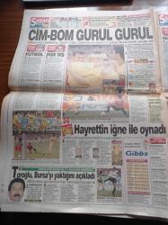 Sabah Gazetesi - 3 Mayıs 1993 - Çetin Altan - Zülfü Livaneli - Bursaspor Beşiktaş Maçının Hakemi Erman Toroğlu Bursaspor'u Yaktım - Sergen Yalçın Selanikli Oldu - Adnan Kahveciden Oğullarına Kalan Miras Onur - Enrico Macias'ı Konserinde Olay - İsmet Sezgin Koalisyonda Kriz Olmaz - Sakıp Sabancı - Hüsamettin Cindoruk - Cavit Çağlar