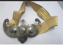 osmanlı türk kemeri, gelin kemeri gümüş kaplama