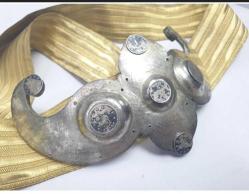 osmanlı türk kemeri, gelin kemeri gümüş kaplama