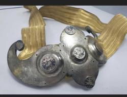 osmanlı türk kemeri, gelin kemeri gümüş kaplama