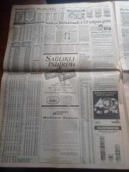 Sabah Gazetesi - 13 Mayıs 1994 - Çetin Altan - Bir Otomobil Efsanesi Citroen -  Yılmaz Zaferi Sevgi İyileştiriyor - Fenerbahçe 4 Koldan Saldırıyor - Gençlerbirliği Oyuncusu Kona - Şota Arvaladze - PKK Sinmiş - Burası Cizre - Hasan Cemal - Cengiz Çandar - Salih Memecan'ın Güneydoğu İzlenimleri