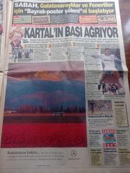 Sabah Gazetesi - 13 Mayıs 1994 - Çetin Altan - Bir Otomobil Efsanesi Citroen -  Yılmaz Zaferi Sevgi İyileştiriyor - Fenerbahçe 4 Koldan Saldırıyor - Gençlerbirliği Oyuncusu Kona - Şota Arvaladze - PKK Sinmiş - Burası Cizre - Hasan Cemal - Cengiz Çandar - Salih Memecan'ın Güneydoğu İzlenimleri