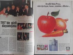 TV'DE 7 Gün Gong Haftalık Aktüalite Sinema Tiyatro Müzik ve Magazin Dergisi - 26 Nisan 1992 - Zuhal Olcay - Haluk Bilginer - Barış Manço - Ahmet Özal - Cem Uzan - Jülide Ateş - Sabri Demirdöven - Müge Weber - Fulya Ergüneş - Mehpare Çelik - Arife Tamer - Ekrem Tamer - Rahmi Aygün - Erkan Tan - Ayben Tan - Kadir İnanır - Sinan Çetin - Bülent Osma - Rüstem Batum - James Woods - Ava Gardner - Frank Sinatra - Woody Allen - Mia Farrow - Veronica Castro - George Martinez - Jeff Wincott - Chris DeBurgh - Kemal Sunal - Fatma Girik - Orhan Gencebay - Ayhan Önal - Songül Ülkü - Ahmet Yalçın - William Hurt - Grand Canyon - Avni Dilligil - Nükhet Duru - Ajda Pekkan - İlhan İrem - Osman Yağmurdereli - Leman Sam fotoğraf ve haberi - Tam Takım Dergi