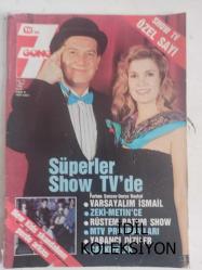 TV'DE 7 Gün Gong Haftalık Aktüalite Sinema Tiyatro Müzik ve Magazin Dergisi - 1 Mart 1992 - Ferhan Şensoy - Derya Baykal - Zsa Zsa Gabor - Can Dündar - Tarık Tarcan - Yasemin Koşal - Nükhet Duru - Erdal KEser - Güler Sabancı - Rüstem Batum - Nurettin Sözen - Derya Baykal - Ferhan Şensoy - Zeki Alasya - Metin Akpınar - Simone Angel - Kristiane Bacher - Rebecca De Ruvo - Hülya Avşar - Steve Mc Queen - Jeff Wincontt - Robert Guillaume - Lisa Patrick - Anthony Andrews - Beatrice Arthur - Rüstem Batum - Ferhan Şensoy - Mark Harmon - Aydan Şener - Tolga Savacı - Sinan Çetin - Susan Sarandon - Gülistan Güzey - Muzaffer Abayhan - Phil Collins - Mike Rutherford - Vladimir Visowsky - Safter Yılmaz - Laura Dern - Bette Midler - Elif Çelik - Ömer Göktuğ - Harun Kolçak - Sibel Tüzün - Sarp Jeans Reklamı fotoğraf ve haberi - Tam Takım Dergi