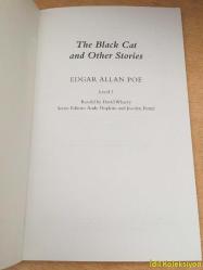 THE BLACK CAT AND OTHER STORİES - EDGAR ALLAN POE - LEVEL 3 - Pearson Education Limited - İNGİLİZCE HİKAYE KİTABI (KARA KEDİ VE DİĞER HİKAYELER) ALTI ÇİZİLİ KISIMLAR MEVCUT
