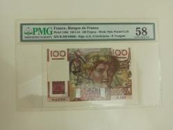 Fransa 100 franc 1953 çilaltı