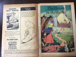 The House In The Woods - (Ormandaki Ev, İngilizce Çizgi Roman) - Classics Illustrated Junior Vintage - No: 543 - Ekim, October 1957 - Renkli, 32 Sayfa - Frenç-Amerikan Kitap Evi, Beyoğlu - (Büyük boy, 18 X 26 cm)