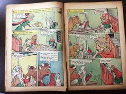 The House In The Woods - (Ormandaki Ev, İngilizce Çizgi Roman) - Classics Illustrated Junior Vintage - No: 543 - Ekim, October 1957 - Renkli, 32 Sayfa - Frenç-Amerikan Kitap Evi, Beyoğlu - (Büyük boy, 18 X 26 cm)