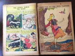 The House In The Woods - (Ormandaki Ev, İngilizce Çizgi Roman) - Classics Illustrated Junior Vintage - No: 543 - Ekim, October 1957 - Renkli, 32 Sayfa - Frenç-Amerikan Kitap Evi, Beyoğlu - (Büyük boy, 18 X 26 cm)
