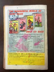The House In The Woods - (Ormandaki Ev, İngilizce Çizgi Roman) - Classics Illustrated Junior Vintage - No: 543 - Ekim, October 1957 - Renkli, 32 Sayfa - Frenç-Amerikan Kitap Evi, Beyoğlu - (Büyük boy, 18 X 26 cm)
